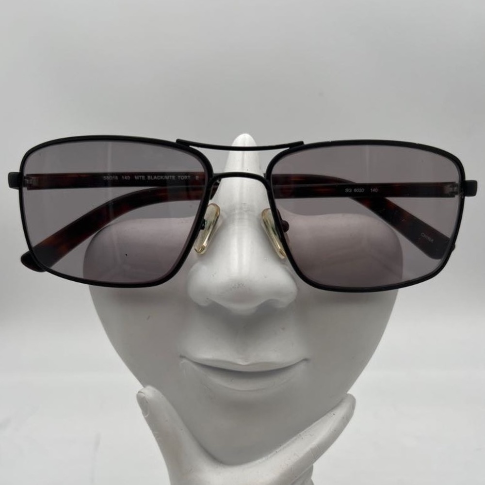 SG Black Tortoise Pilot Sunglasses Frames 6020